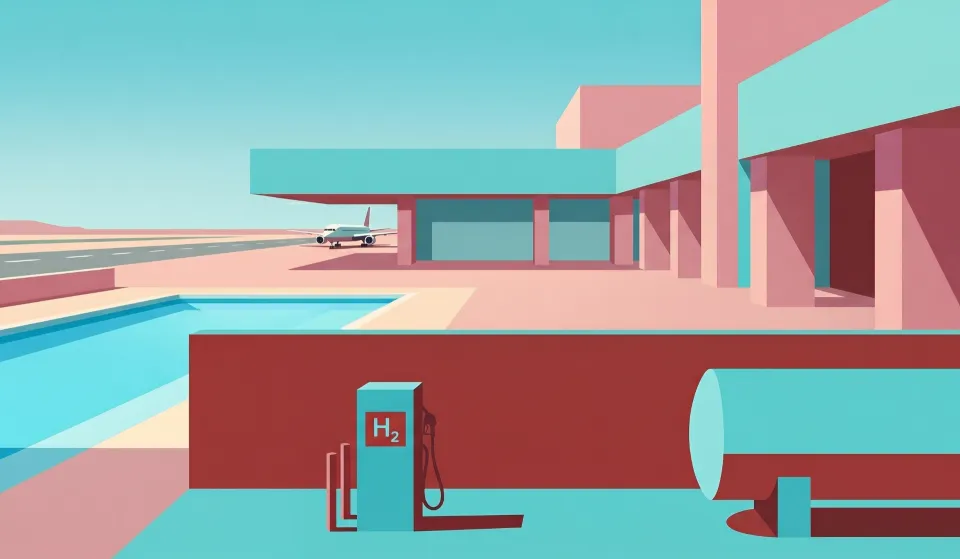 Airport hydrogen supply feasibility, Brussels South Charleroi Airport, Ionect project